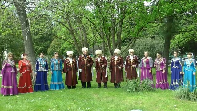 «Казаки в Берлине». Народный коллектив -ансамбль казачьей песни «Кубанские казаки-черноморцы». смотреть онлайн