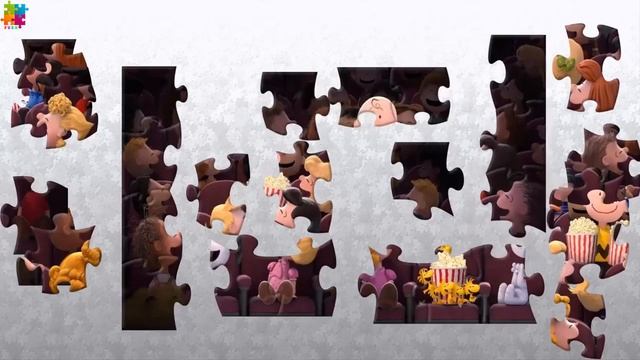 The Peanuts Movie Super Puzzle Game For You смотреть онлайн