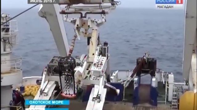 Магадан и Сахалин соединила линия оптоволоконного кабеля, идущая по дну Охотского моря смотреть онлайн