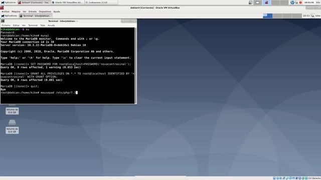 Establecer contrasinal do root no PhpMyAdmin ou adminer смотреть онлайн