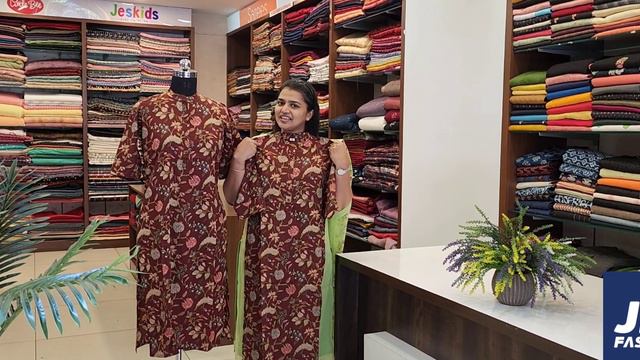 Ajrak Print -Ready to wear Cotton Kurtis |Budget Buy |Jes fashions смотреть онлайн