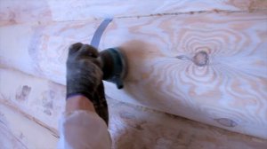 Шлифовка сруба деревянного дома и бани. Как, чем, когда и зачем шлифовать? Шлифовка бруса и бревна!