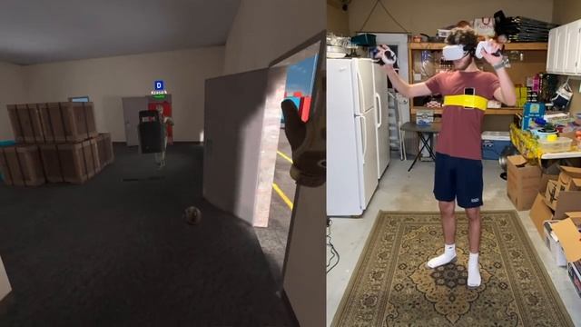 This is Pavlov VR on the Oculus Quest 2 смотреть онлайн