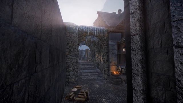 Skyrim SE Clevercharff's HD City Texture Mods Showcase смотреть онлайн