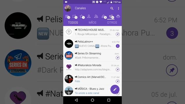 Beneficios Telegraph Messenger. смотреть онлайн