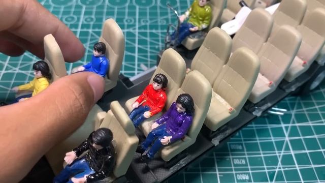 How to install led lights for Toyota Coaster diecast model bus | ND - Diecast Model смотреть онлайн