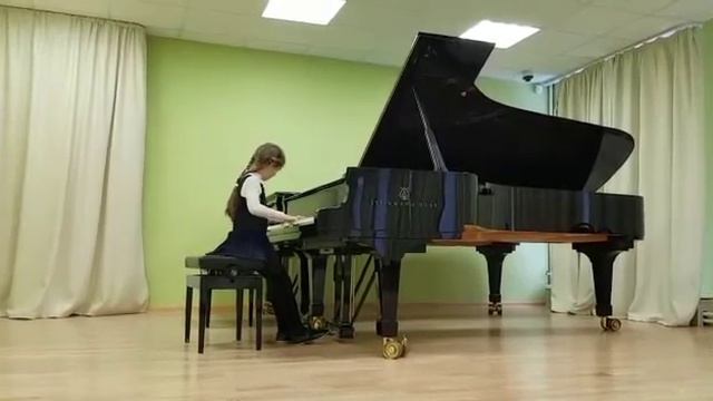 Тегина Ульяна /08.09.2013г.р/ 1 класс пед. Габриэлова Ирина Николаевна Ян Сибелиус Этюд 2, op76 смотреть онлайн