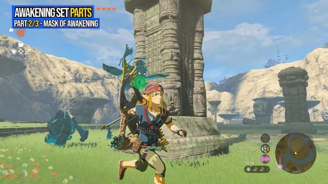 All Awakening Armor Set Parts Zelda Tears of The Kingdom смотреть онлайн