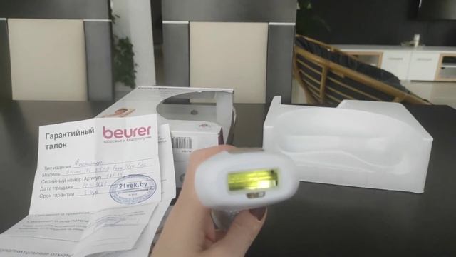 Распаковка - Фотоэпилятор Beurer IPL 5500 Pure Skin Pro смотреть онлайн