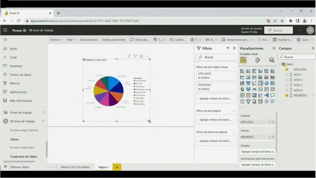 TRABAJANDO CON POWER BI EN LINEA смотреть онлайн