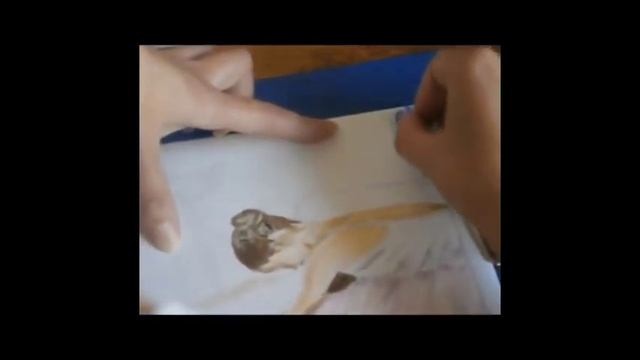 Уроки рисования. #2 Рисунок пастелью - Рисуем Балерину смотреть онлайн