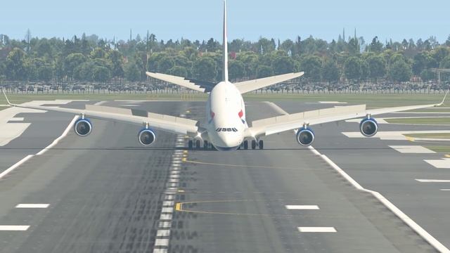 Airbus A380 Front Gear Failure Emergency Landing - X-Plane 11 смотреть онлайн
