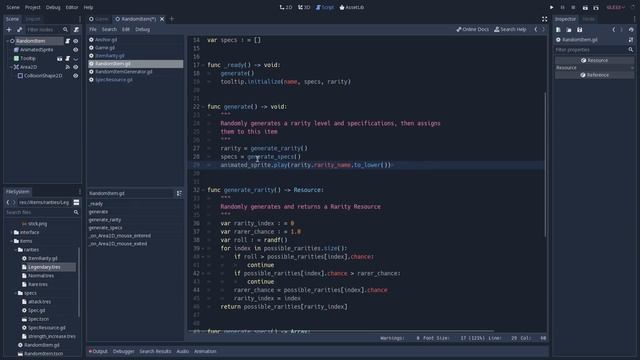 Items with Random Stats in Godot: Procedural Generation tutorial смотреть онлайн