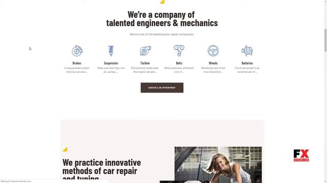Carlax Car Parts Store and Auto Service WordPress Theme смотреть онлайн