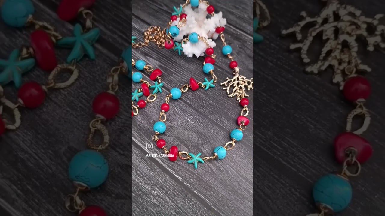 Колье трансформер " Легенда о море" Переделка для Натальи из Москвы смотреть онлайн