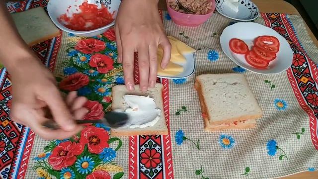 Быстрый завтрак из тунца