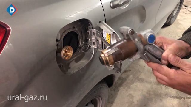Как заправлять машину газом? смотреть онлайн