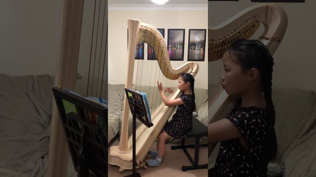 Au Bord Du Ruisseau by H. Renié (ABRSM Grade 5 pedal harp) смотреть онлайн