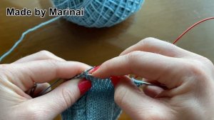 МК Маринай | Оригинальный мысок и закрытие иглой | Носки спицами