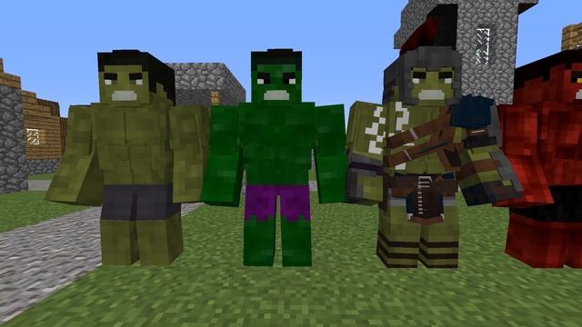 ХАЛК В НОВОМ ОБНОВЛЕНИИ МОДА SUPERHEROES UNLIMITED (LEGENDS 7.0)