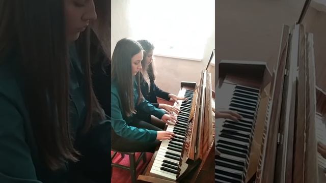 Г.Свиридов "Вальс - Метель ", В.Коровицын "Мелодия дождей". Саган София и Сосенко Диана смотреть онлайн