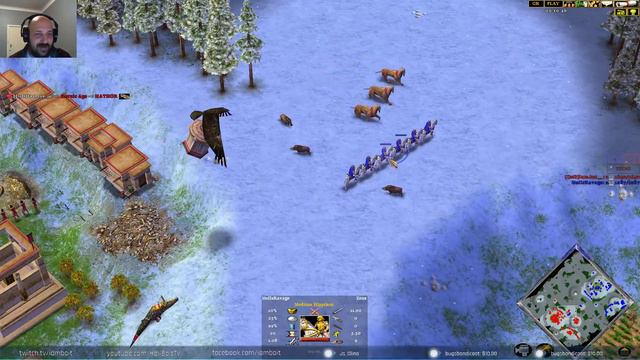 HellsRavage (Zeus) vs IamJoe (Ra) - Age of Mythology: The Titans (Game 1) смотреть онлайн