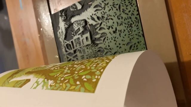 Tips and tools to create a multi-layer reduction linoprint смотреть онлайн