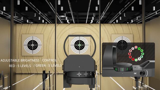 CVLIFE 1X22X33 Red Green Dot Gun Sight Scope Reflex Sight with 20mm Rail смотреть онлайн