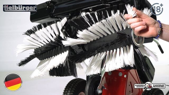 Аккумуляторная подметальная машина Tielbuerger TK17E обзор