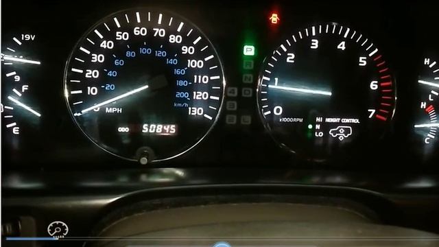 how to turn off control height trolic toyota luxus 470 2004.How to lock AHC system Lexus 470, смотреть онлайн