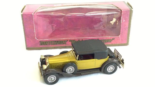 MATCHBOX Models of Yesteryear Y-15 1930 Packard Victoria classic die-cast смотреть онлайн