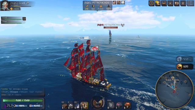 Новичку на заметку.Гайд 2.Выход в безкрайку.Grant.World Of Sea Battle.