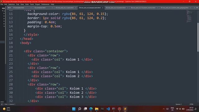 Bootstrap Grid System Part 1 смотреть онлайн