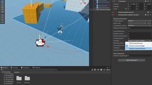 Глава 19.3 Компонент Cinemachine Collider. смотреть онлайн
