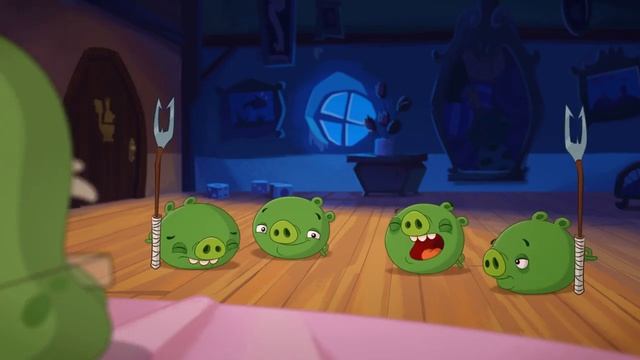Злые птички - Энгри Бердс - Спи как свинья (S2E23) || Angry Birds Toons смотреть онлайн