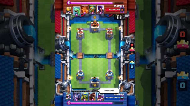 Bulgaria United Clan Wars 2018/11/02 — Clash Royale смотреть онлайн