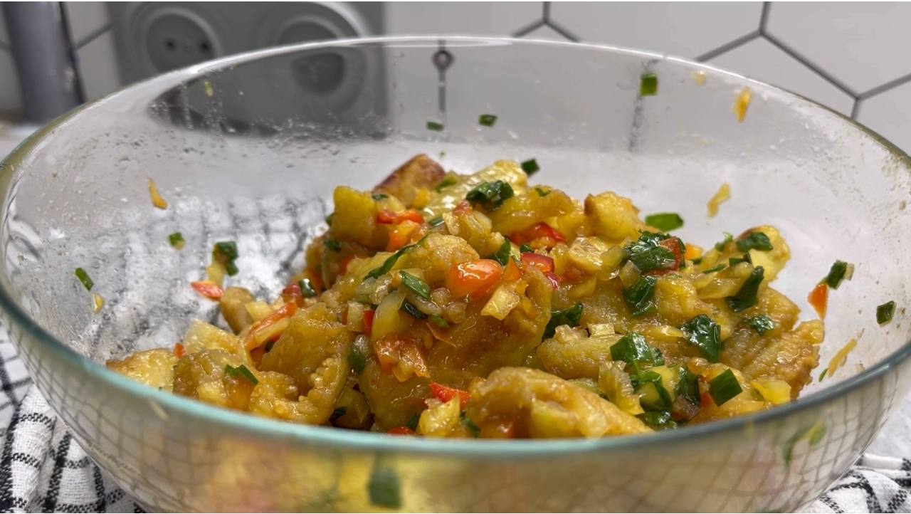 Салат с баклажанами, который вы точно не пробовали