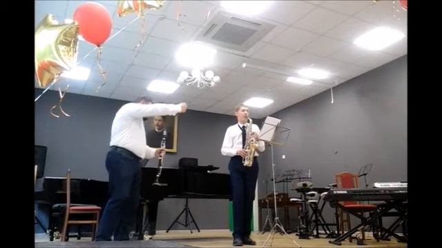 Джеймс Браун. "I feel good". Исполняют Молотков Захар и Некрасов Евгений. смотреть онлайн