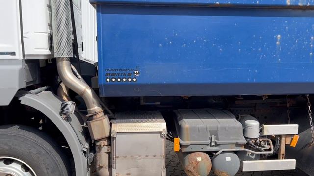 DAIMLER-BENZ Axor 2636 K 6x4, Stahlmulde ca. 12m³, hydr. Heckklappenöffnung смотреть онлайн