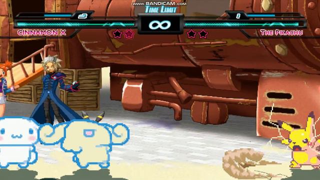 Mugen: Cinnamoroll vs Pikachu смотреть онлайн