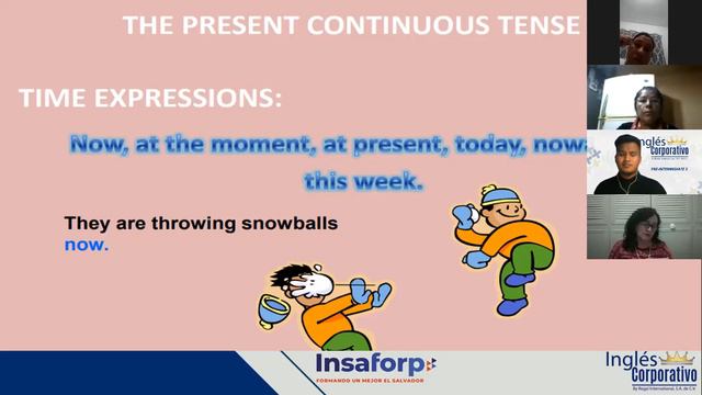 Ingles Corporativo- VIDEOCONFERENCIA #14 PRESENT CONTINUOUS AND "GOING TO" смотреть онлайн