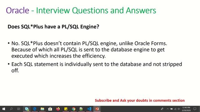 Oracle Database - Top Interview Questions and Answers | Part 2 | ARC Tutorials смотреть онлайн