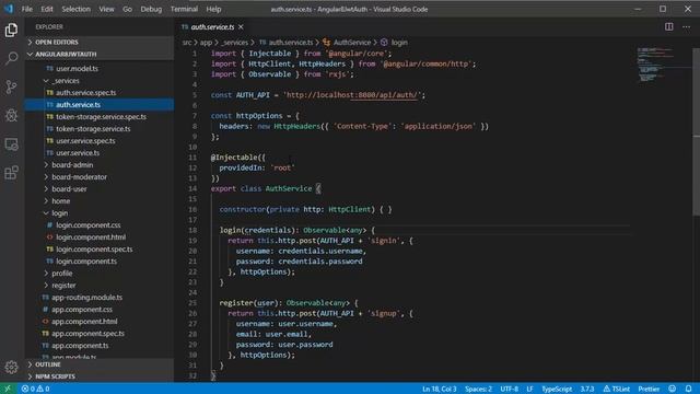 Angular 8 + Spring Boot: JWT Authentication with Spring Security example смотреть онлайн