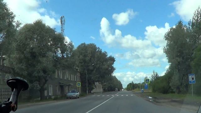 С улицы Декабристов едем в Город-Герой Сланцы. 08.2017. смотреть онлайн