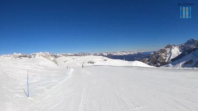 PONTE DI LEGNO - TONALE - PRESENA GLACIER AND VARIANTE PRESENA PARADISO SLOPES смотреть онлайн