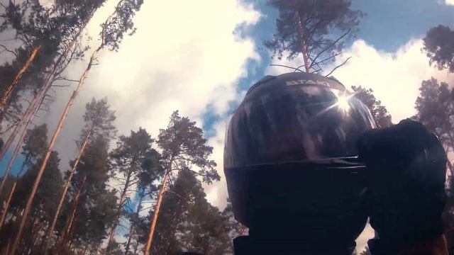 Эндуро / Кроссинг на скремблере по лесу и полям смотреть онлайн