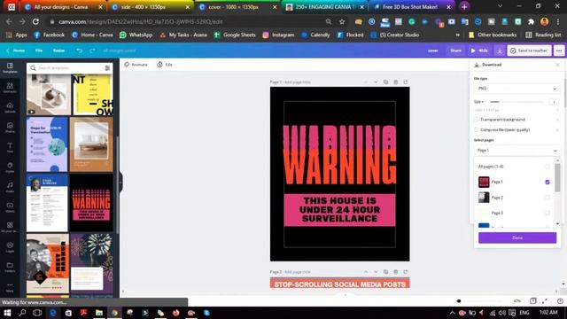 How to design 3d Ecover Mockup Bundle in Hindi (Free Tool) | Sell Your Course or Product смотреть онлайн