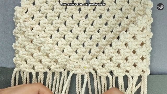DIY Macrame Pocket Love Design | Macrame Tutorial