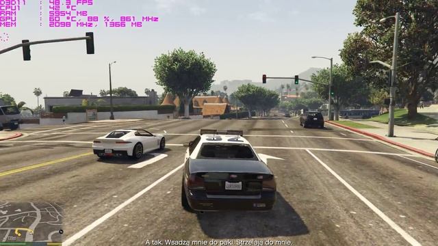 Grand Theft Auto V, 1080p High, i5 4690K + GTX 480, 60 FPS смотреть онлайн