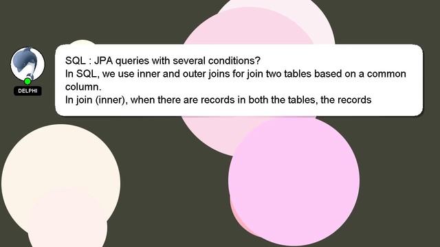 SQL : JPA queries with several conditions? смотреть онлайн